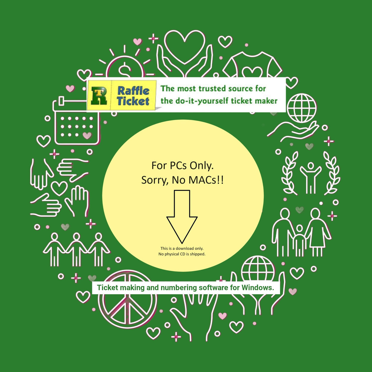 Raffle Ticket Software and Paper